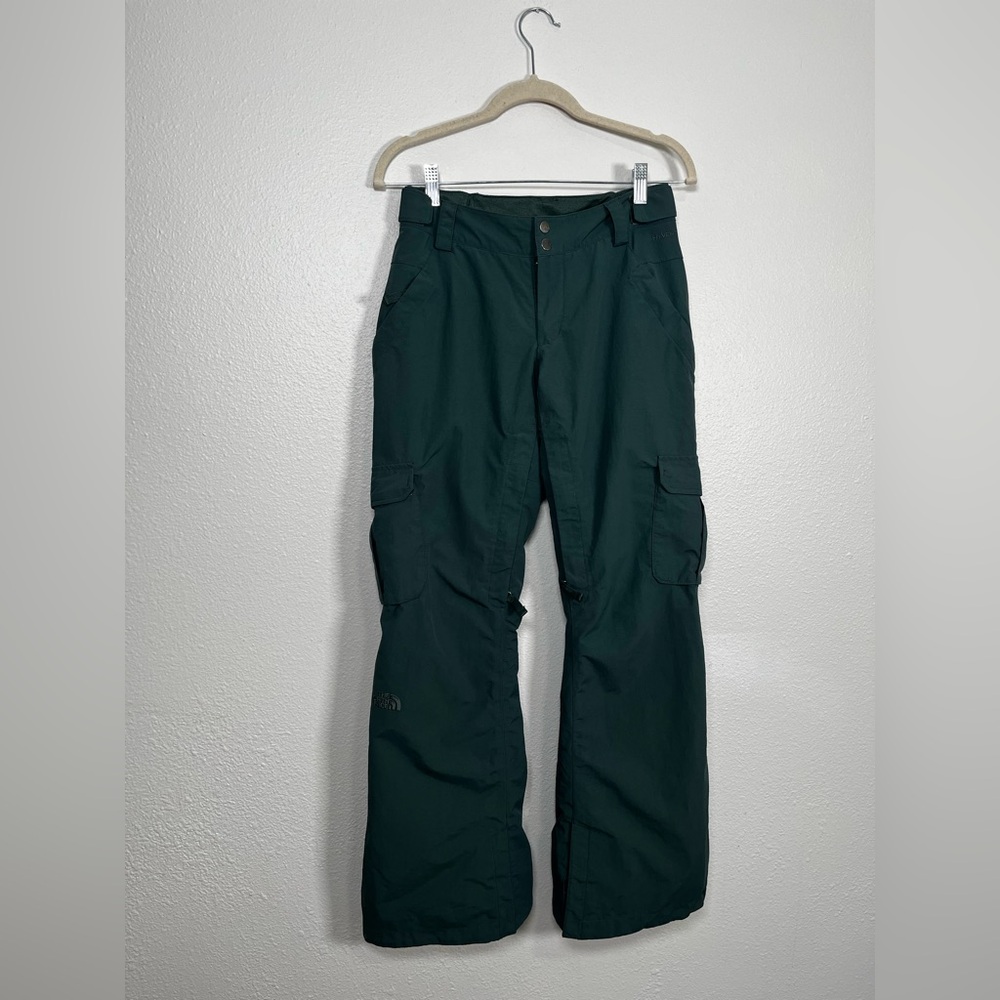 The North Face Forest Green Wide-Leg Cargo Pants